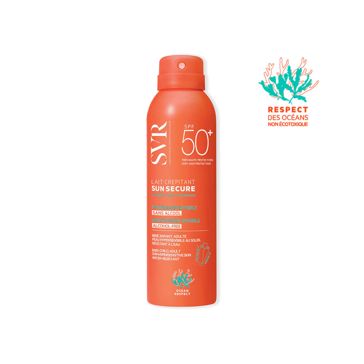 SUN SECURE Lait Crepitant SPF50+ - Image 5