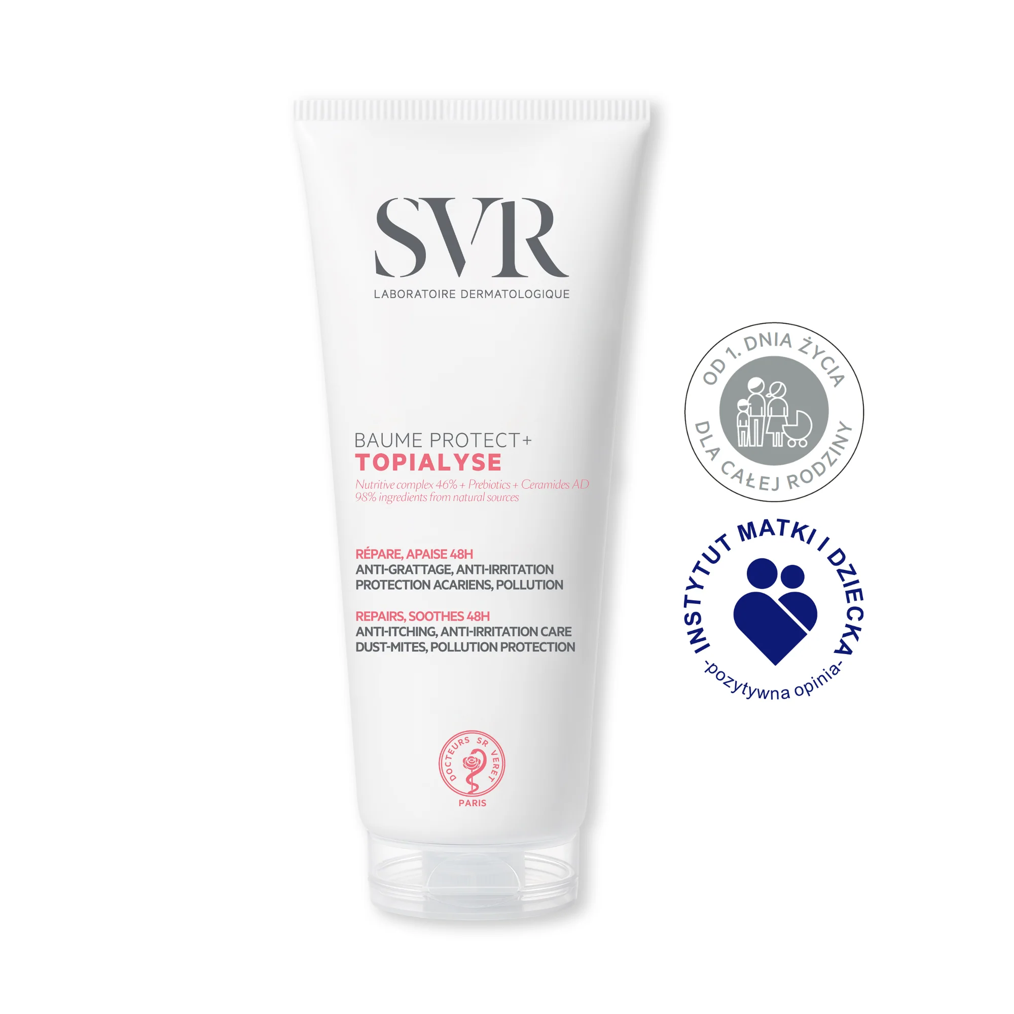 Zestaw TOPIALYSE Baume Lavant i Baume Protect+ 200ml + 200ml - Image 7